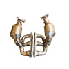 987.2 Boxster - Cayman manifold with sports catalytic converters for Porsche – Albert Motorsport