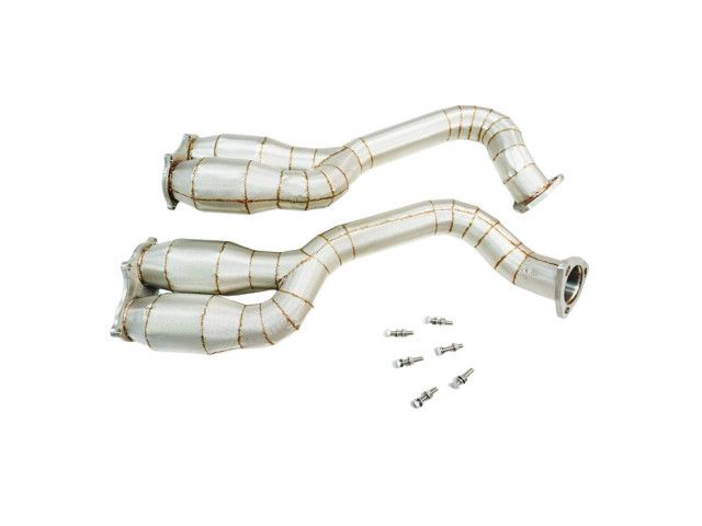 718 - 982 Cayman GT4 Downpipes sin catalizador para Porsche Racing | Albert Motorsport