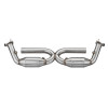 997.2 Carrera X-Pipe 200 Zeller scarico in acciaio inox per Porsche 911 | Albert Motorsport